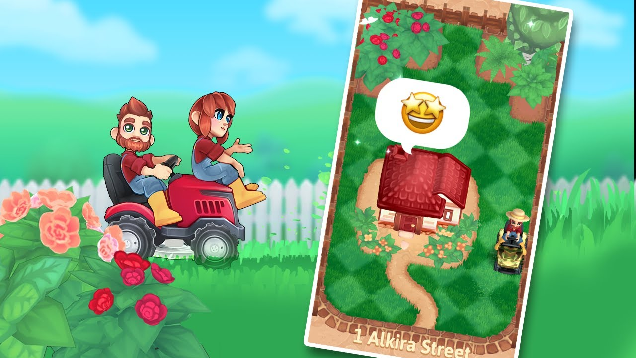 Mowing Mazes gameplay
