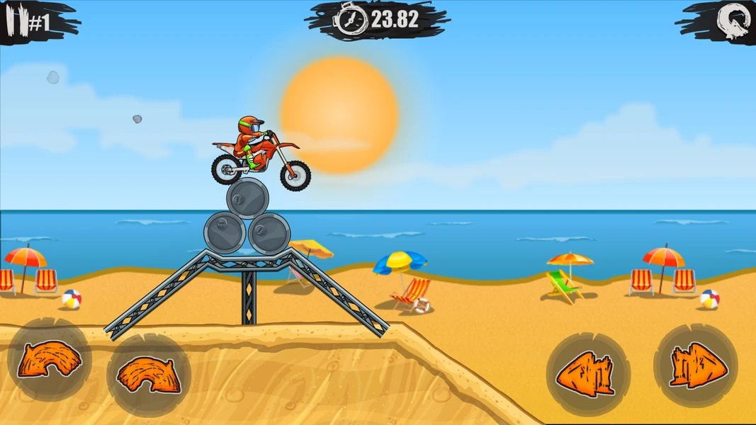 Moto X3M gameplay