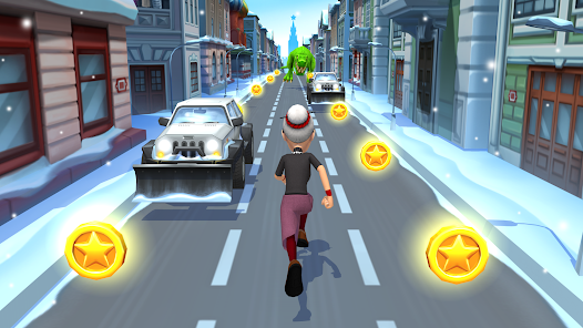 Angry Gran Run gameplay